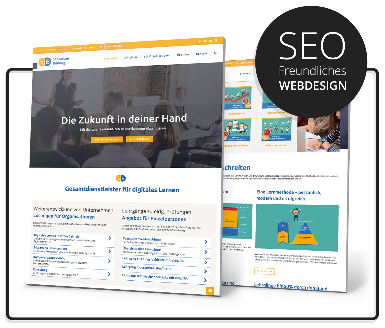 Webdesign Agentur in Zürich und Aargau